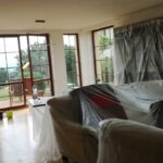 Malířské práce - výmalba obývacího pokoje