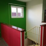 Malířské práce - výmalba schodiště