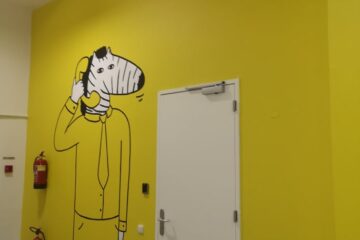Malířské práce - výmalba chodby